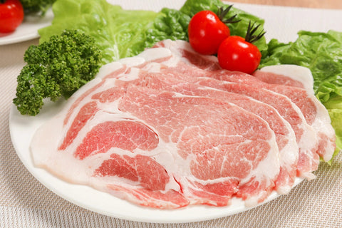 熊本縣特上豚肉「火之本豚」梅頭燒肉 / 火鍋片